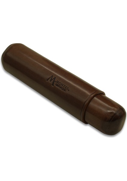 Gerçek Deri El Yapımı 65 Ring Roma Tekli Puro Kılıfı