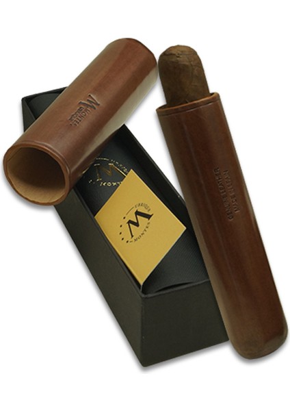 Gerçek Deri El Yapımı 65 Ring Roma Tekli Puro Kılıfı modelleri