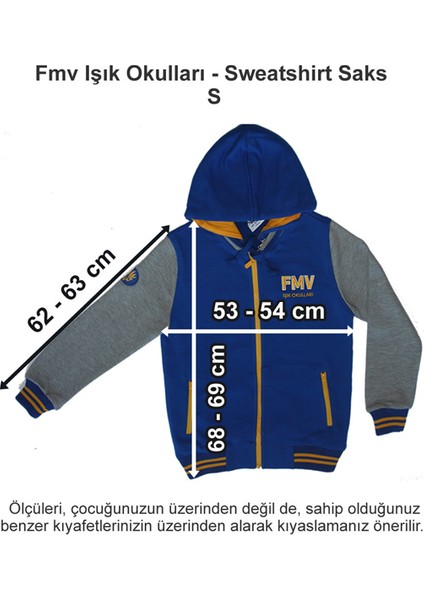 Fmv Işık Okulları Sweatshirt Saks S