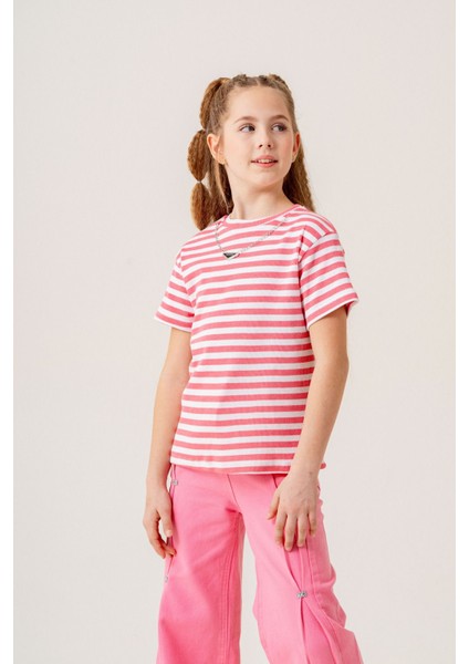 Kız Çocuk Askılı Badi T-Shirt 1734