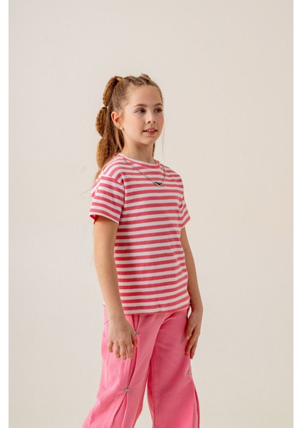 Kız Çocuk Askılı Badi T-Shirt 1734 modelleri