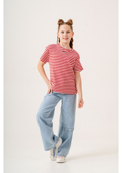 Kız Çocuk Askılı Badi T-Shirt 1734 modelleri