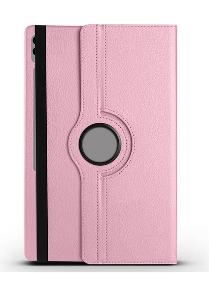 Galaxy Uyumlu Tab S10 Ultra Zore Dönebilen Standlı Kılıf-Pembe