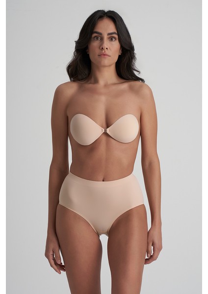 Bridge Bra - Askısız Dikişsiz Gözükmeyen Yapışkanlı Sütyen