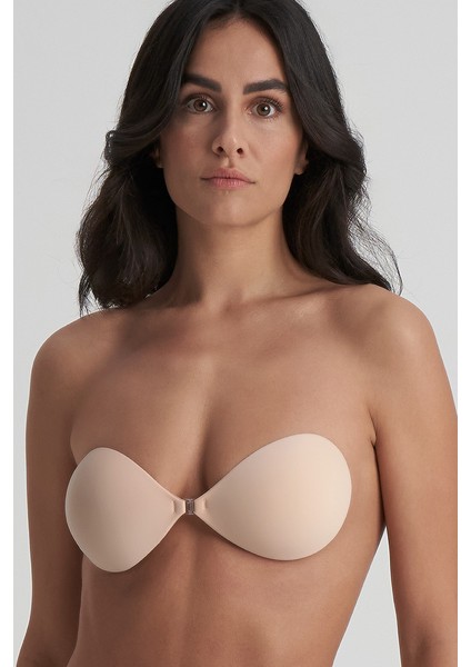 Bridge Bra - Askısız Dikişsiz Gözükmeyen Yapışkanlı Sütyen