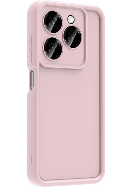 Tecno Spark 20 Pro 5g Kılıf Kamera Korumalı Mkst Ananas Kapak - Mürdüm modelleri