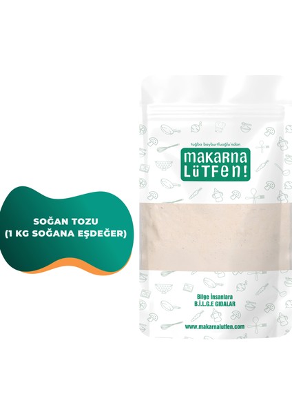 Soğan Tozu (90 g - 1 kg soğana eşdeğer) fiyatları