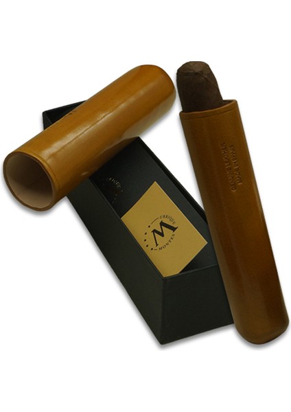 Gerçek Deri El Yapımı 65 Ring Munich Tekli Puro Kılıfı fiyatları