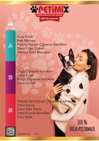 İnek Memesi 50g Köpek Ödül Maması