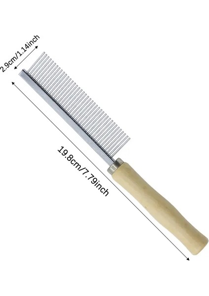 Evcil Hayvan Tüy Alma Tarağı Kedi Köpek Fırçası Evcil Hayvan Tüy Bakım Aletleri Yavru Köpek Tüy Dökme Tarağı Evcil Hayvan Tüy Kesme Tüy Alma Fırçası (Yurt Dışından)
