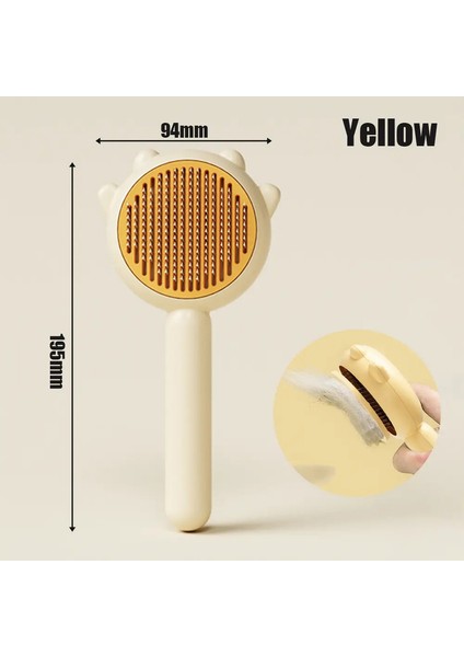 Evcil Hayvan Tüy Alma Tarağı Kedi Köpek Fırçası Evcil Hayvan Tüy Bakım Aletleri Yavru Köpek Tüy Dökme Tarağı Evcil Hayvan Tüy Kesme Tüy Alma Fırçası (Yurt Dışından)