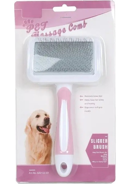 Evcil Hayvan Tüy Alma Tarağı Kedi Köpek Fırçası Evcil Hayvan Tüy Bakım Aletleri Yavru Köpek Tüy Dökme Tarağı Evcil Hayvan Tüy Kesme Tüy Alma Fırçası (Yurt Dışından)