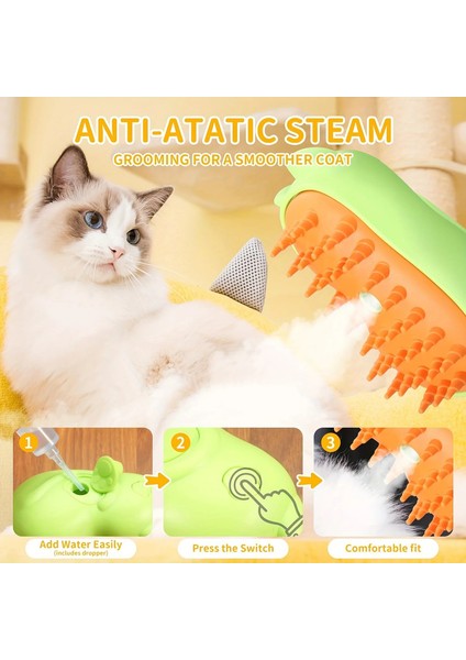 Evcil Hayvan Tüy Alma Tarağı Kedi Köpek Fırçası Evcil Hayvan Tüy Bakım Aletleri Yavru Köpek Tüy Dökme Tarağı Evcil Hayvan Tüy Kesme Tüy Alma Fırçası (Yurt Dışından)