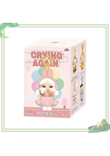 Stock Crybaby Crying Again Seri Serisi Kutu Çantası Vinil Yüz Bebek Crybaby Peluş Kolye Anahtarı Gizem Doğum Günü Hediyesi: Random 1 Pcs (Yurt Dışından)
