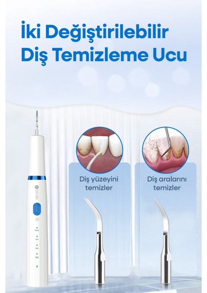GYC2 Şarjlı Diş Taşı Temizleme Cihazı