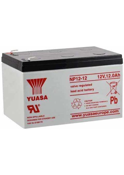 NP12-12 12V 12AH KURU TİP AKÜ