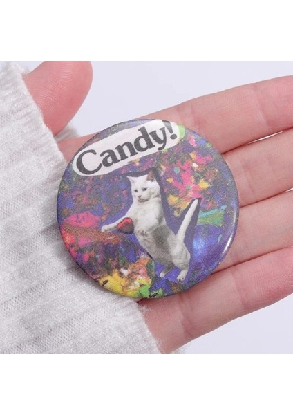 Fuhaidan XZ8107 Sevilmesi Zor Sağlık Tüm Teneke Yumuşak Düğme Sloganlar Broşlar Laple Sırt Çantası R (Yurt Dışından) modelleri