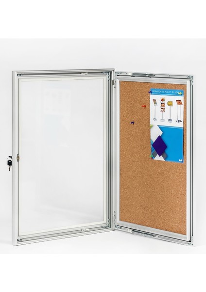 45 mm Mantar Zeminli Kilitli Ilan Panosu indirimleri