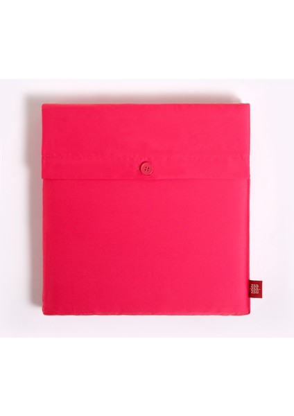 Solıd 300 Tc Çift Kişilik Pamuk Saten %100 Pamuk Saten Nevresim Seti 200X220 cm Fuşya modelleri