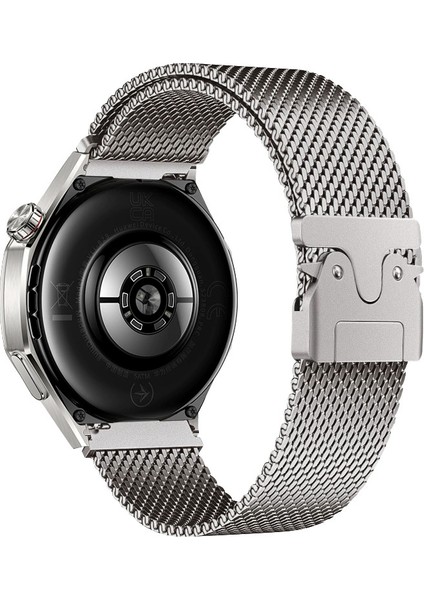 Huawei Uyumlu Watch Gt 3 46MM Zore Krd-25 Metal Hasır Kordon fırsatları