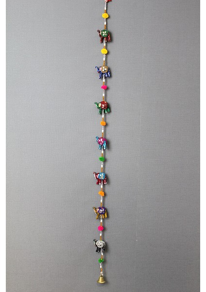 7'li Asmalı Aynalı Fil Model 2