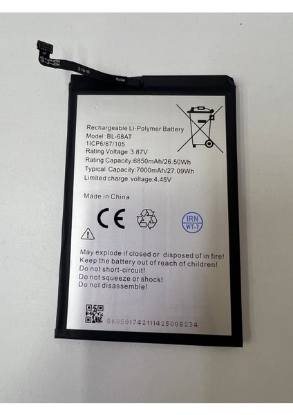 Reyze Tecno Pova 2 BL-68AT Batarya fiyatları