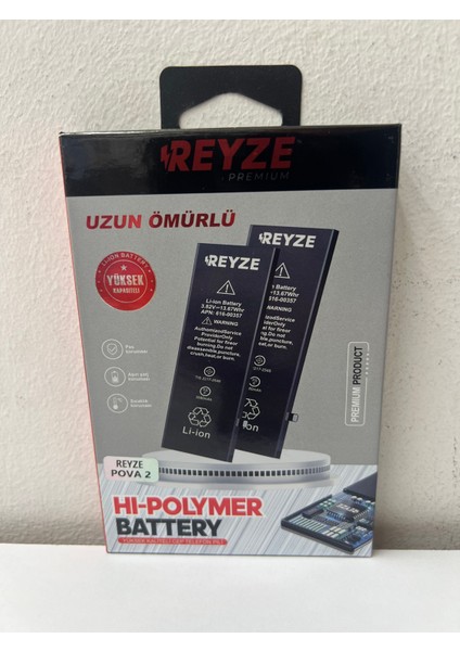 Reyze Tecno Pova 2 BL-68AT Batarya modelleri