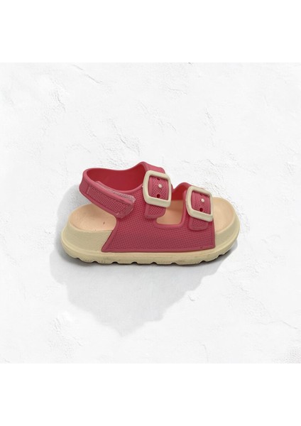 Kız Çocuk Eva Günlük Pembe Sandalet