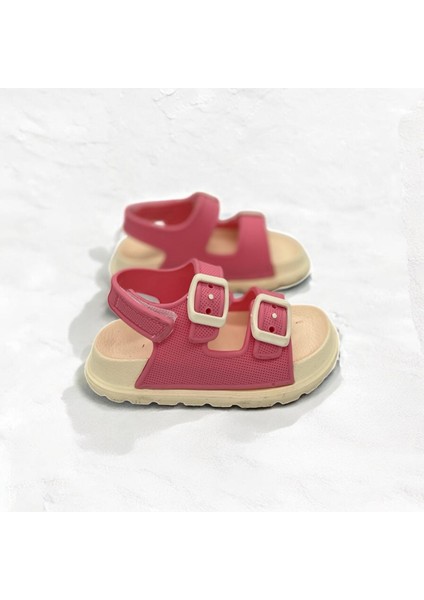 Kız Çocuk Eva Günlük Pembe Sandalet modelleri