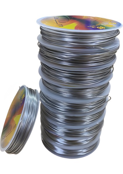 Çiçek Teli Gümüş 10'lu Set 1.0 mm fırsatları