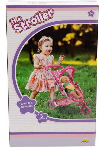 Sunman 3 Tekerlekli Metal Puset S0000663