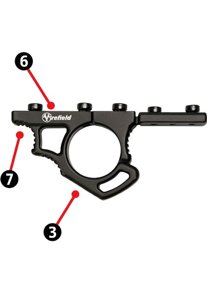 Rival- Xl Keymod Foregrip Tutacak (FF35007) fırsatları