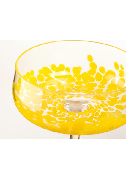 Henan Cam Kadeh 260 ml Sarı
