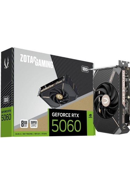 Geforce Rtx 5060 Gamıng Solo 8gb Gddr7 128BIT Dlss 4 Ekran Kartı