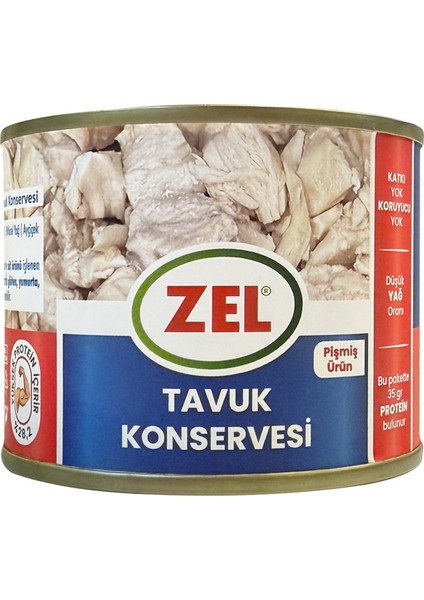 Haşlanmış Tavuk Konservesi