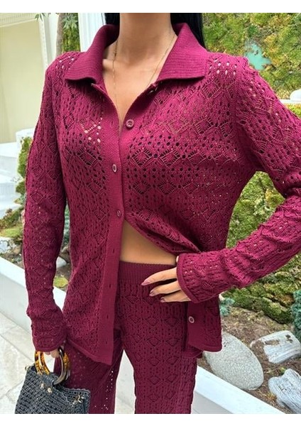 Odette Ajurlu Triko Pantolon Takım 9934 modelleri