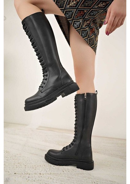 Siyah Cilt Uzun Boy Postal Çizme fiyatları