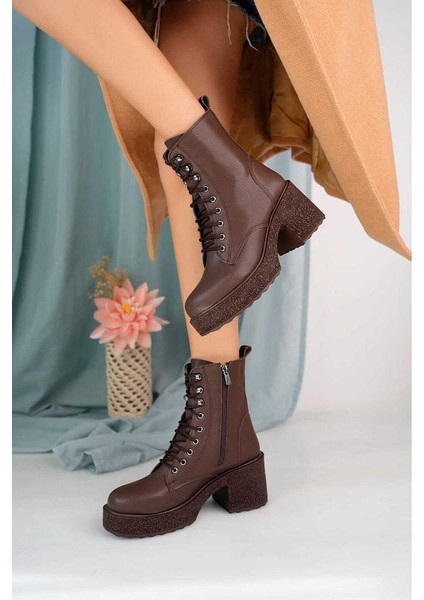 BAHRİNA Topuklu Postal Bot