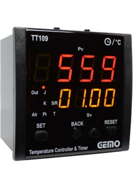 TT109-230VAC-S Dahili Zaman Röleli &quot;auto-Tune Pıd&quot; Sıcaklık Kontrol Cihazı