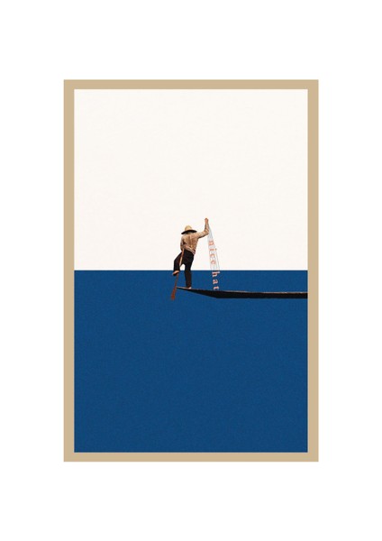 Fishing for Compliments – Eğlenceli ve Espirili Hediye Not Kartı & Kartpostal | İlgi Avında :) | 10x15 cm