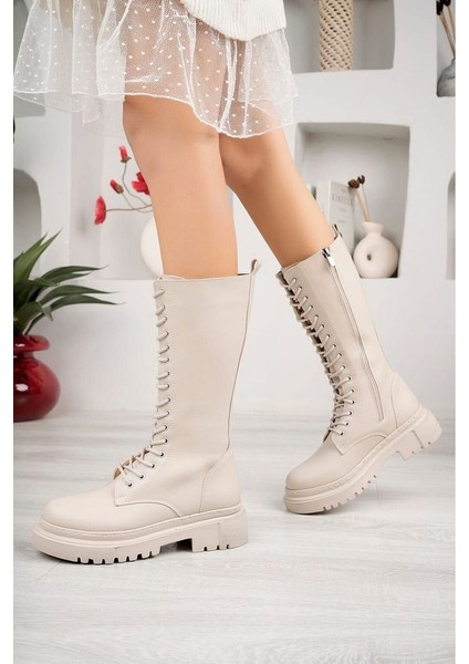 Bej Cilt Orta Boy Postal Çizme fiyatları