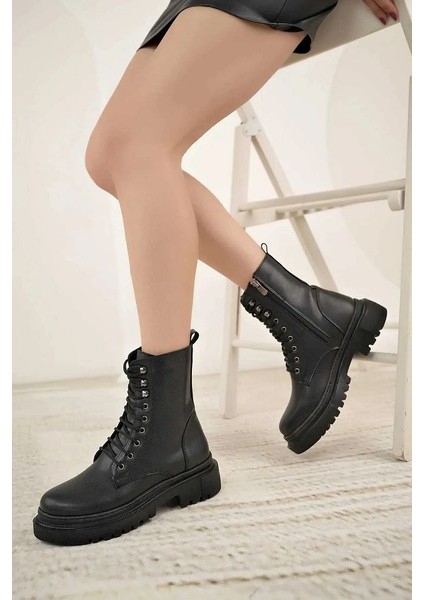 BAHRİNA Siyah Cilt Postal Bot K-42