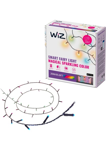 Rgb Akıllı Süsleme Işıkları - Yılbaşı Işıkları 20 Metre