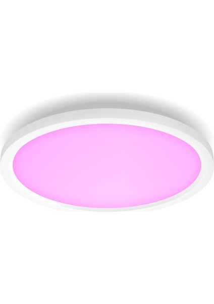 Hue Surimu Beyaz Sıva Üstü Rgb Akıllı LED Yuvarlak Panel Tavan Armatürü 40 cm Çapında 2850 Lumen fiyatları