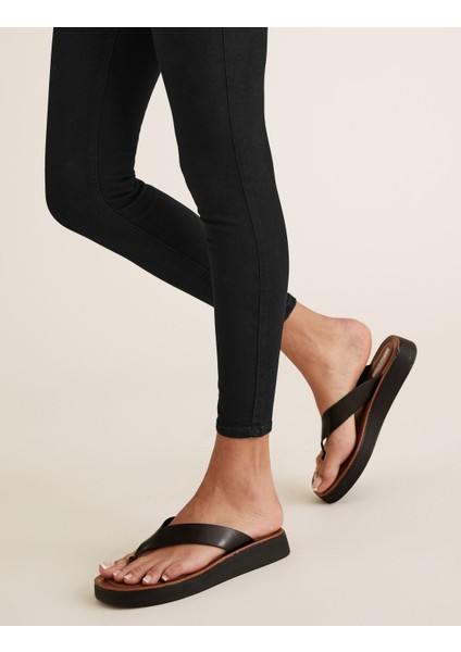 Yüksek Bel Jegging Jean Pantolon