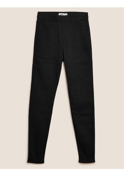 Yüksek Bel Jegging Jean Pantolon fiyatları