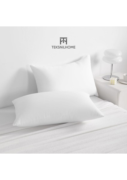 | 2 Adet 700 Gram Boncuk Silikon Yastık Içi , 50X70 Cm,tela Kumaş