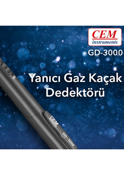 Cem GD-3000 Yanıcı Gaz Kaçak Dedektörü fırsatları