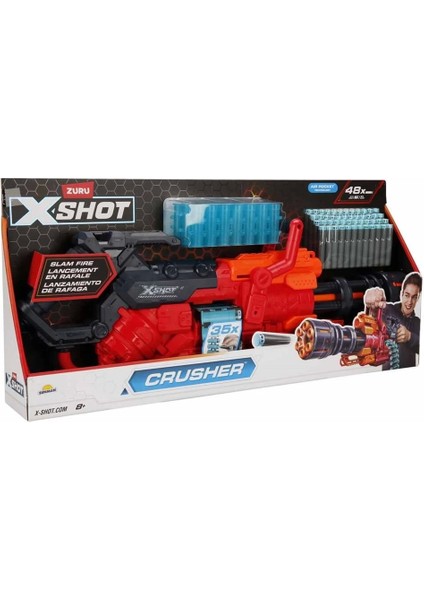 X-Shot Sünger Atan Crusher 48 Mermili - 92381