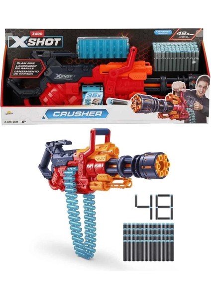 X-Shot Sünger Atan Crusher 48 Mermili - 92381